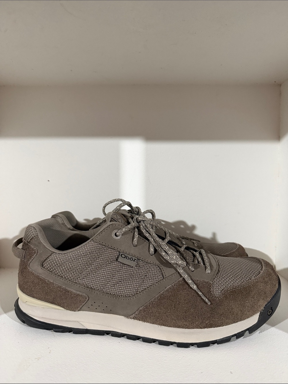 Oboz Bozeman Low Suede Taupe 13 M